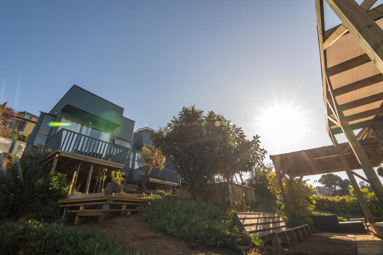 Hotel Faro Azul Valparaiso Cerro Alegre Екстер'єр фото