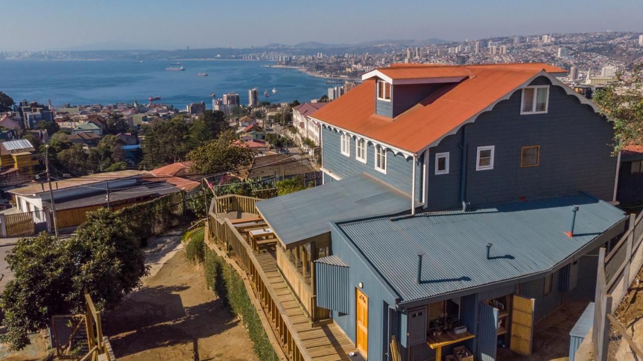 Hotel Faro Azul Valparaiso Cerro Alegre Екстер'єр фото