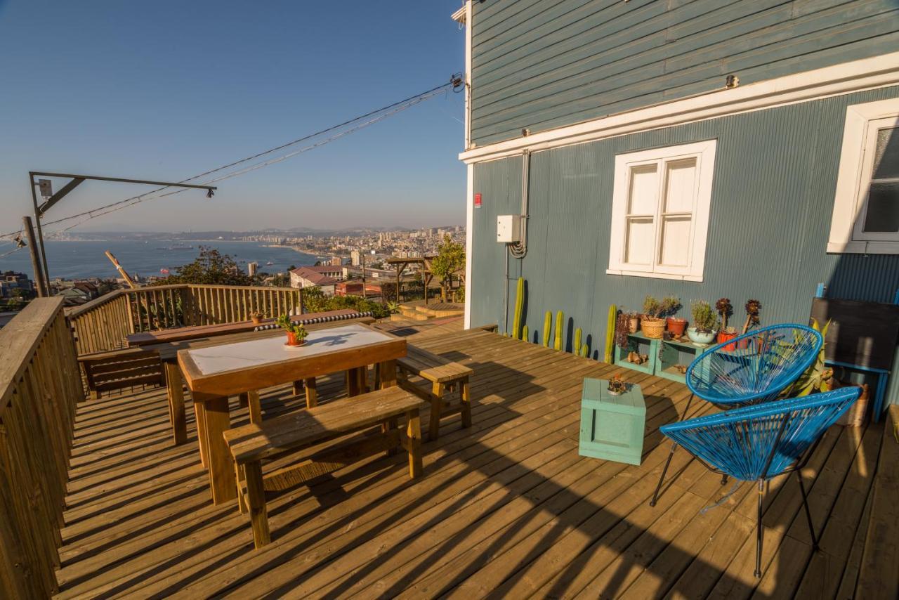 Hotel Faro Azul Valparaiso Cerro Alegre Екстер'єр фото