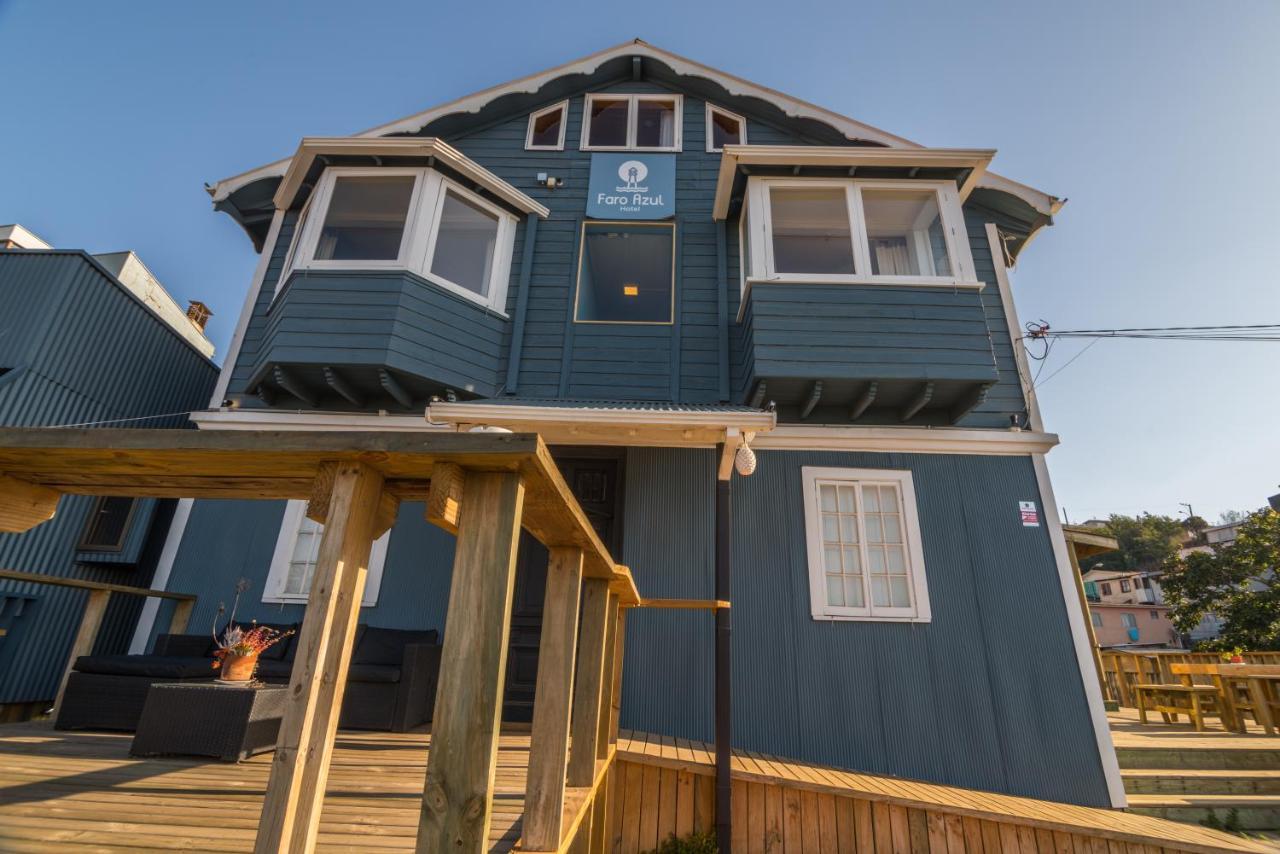 Hotel Faro Azul Valparaiso Cerro Alegre Екстер'єр фото