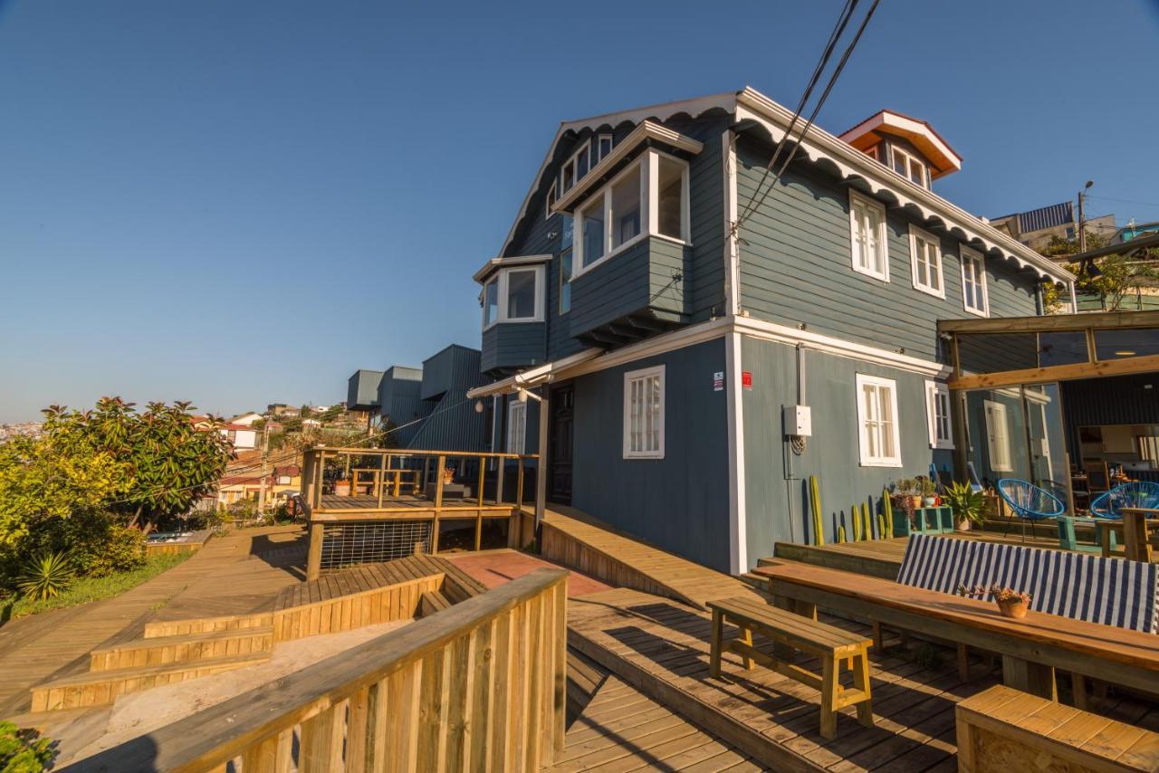 Hotel Faro Azul Valparaiso Cerro Alegre Екстер'єр фото
