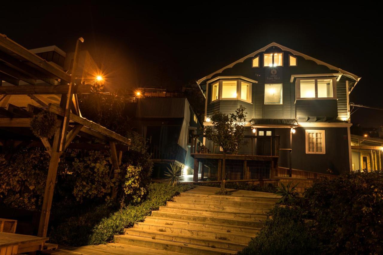 Hotel Faro Azul Valparaiso Cerro Alegre Екстер'єр фото
