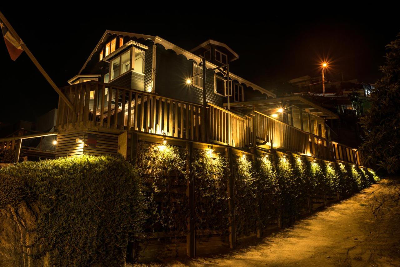 Hotel Faro Azul Valparaiso Cerro Alegre Екстер'єр фото