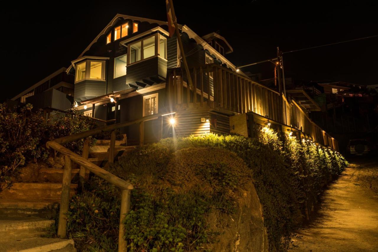Hotel Faro Azul Valparaiso Cerro Alegre Екстер'єр фото