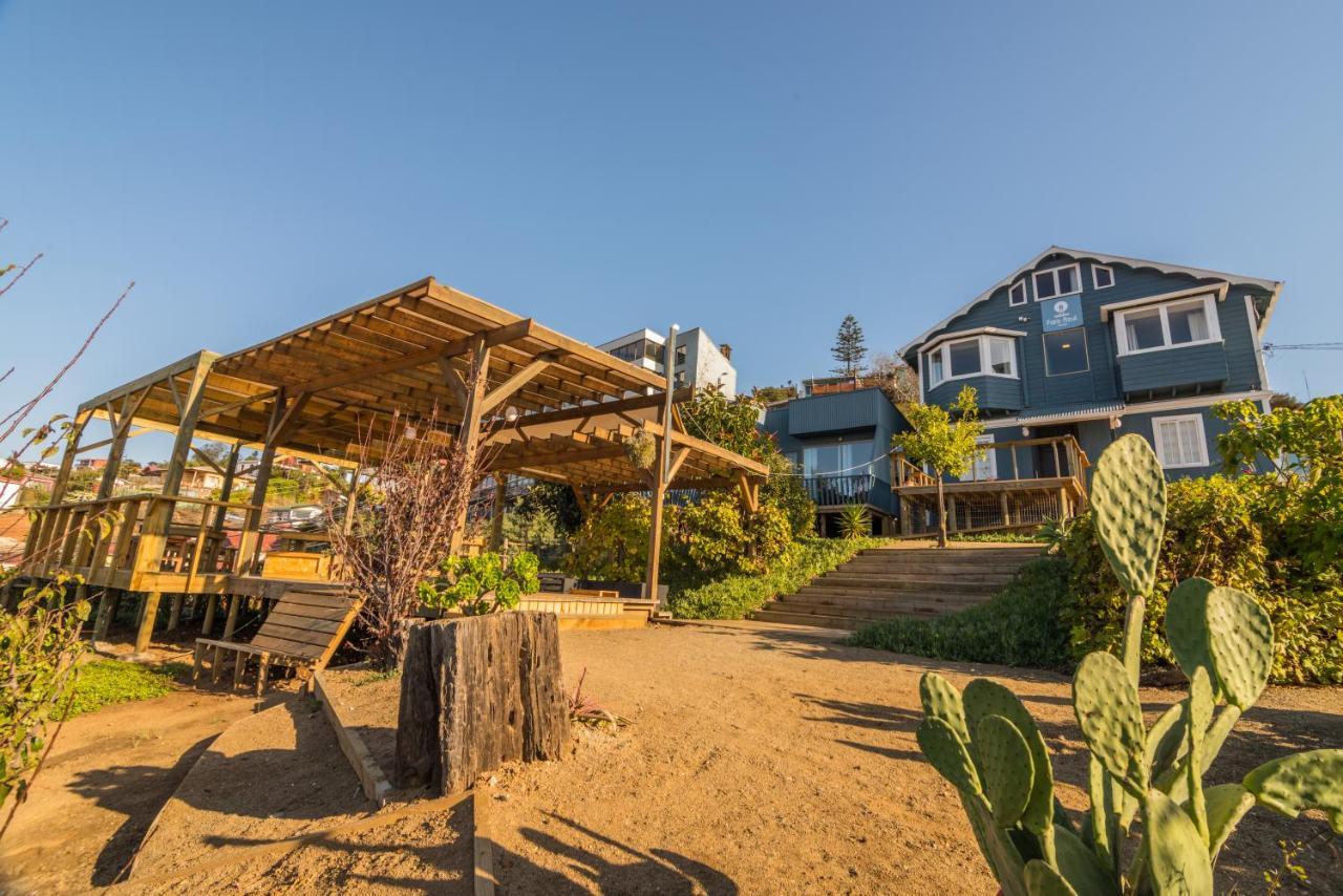 Hotel Faro Azul Valparaiso Cerro Alegre Екстер'єр фото