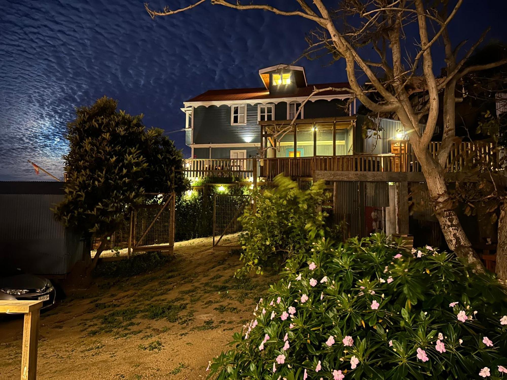 Hotel Faro Azul Valparaiso Cerro Alegre Екстер'єр фото