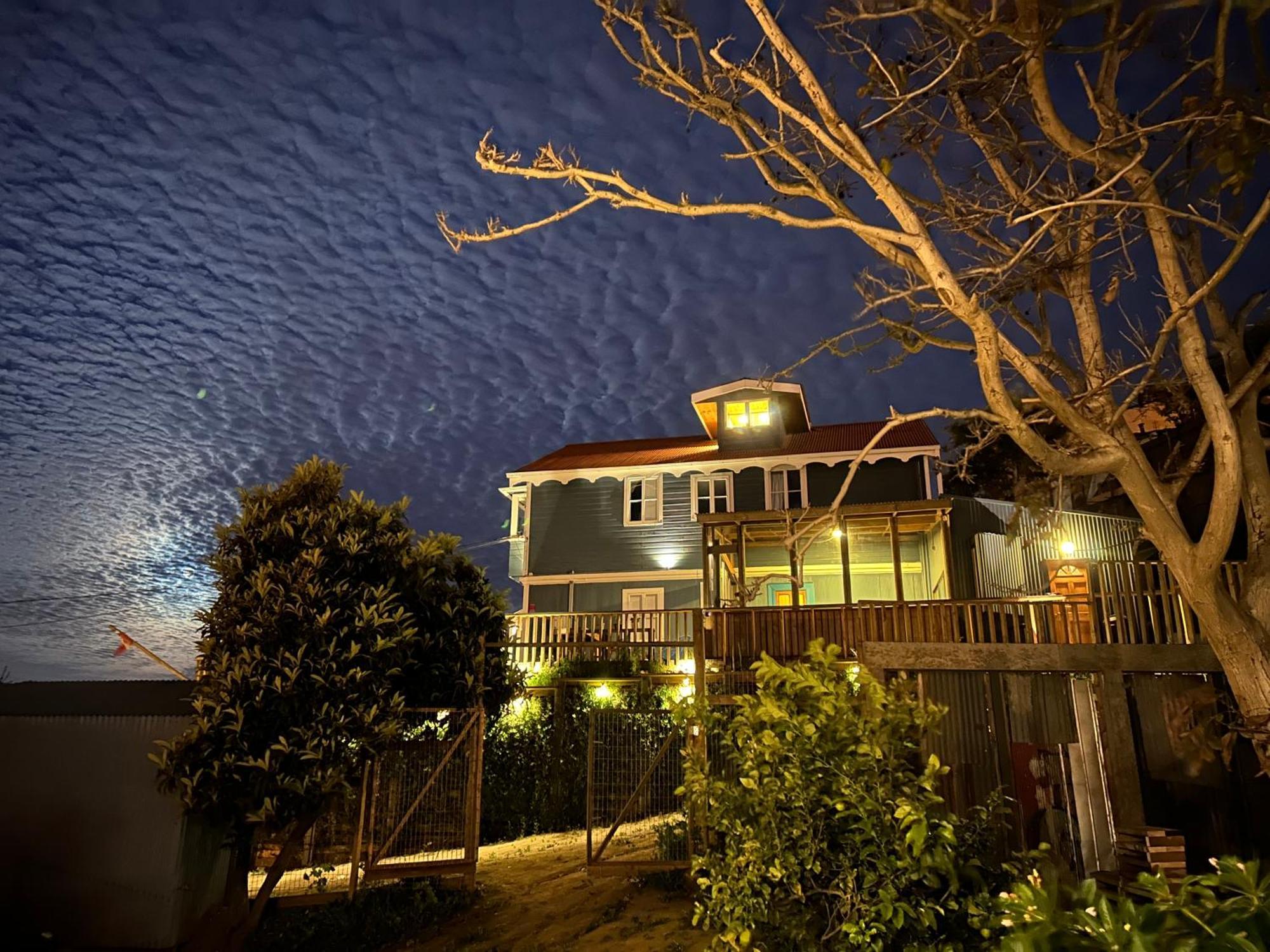 Hotel Faro Azul Valparaiso Cerro Alegre Екстер'єр фото