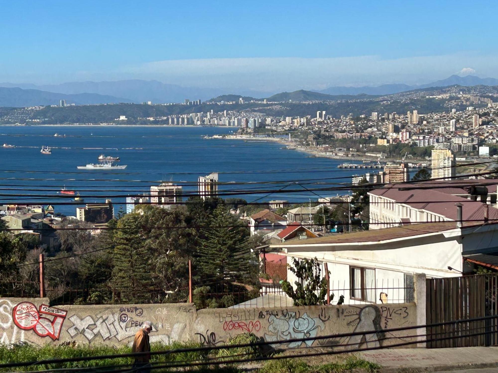 Hotel Faro Azul Valparaiso Cerro Alegre Екстер'єр фото