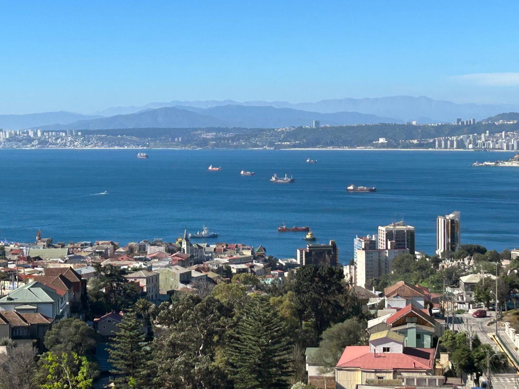 Hotel Faro Azul Valparaiso Cerro Alegre Екстер'єр фото