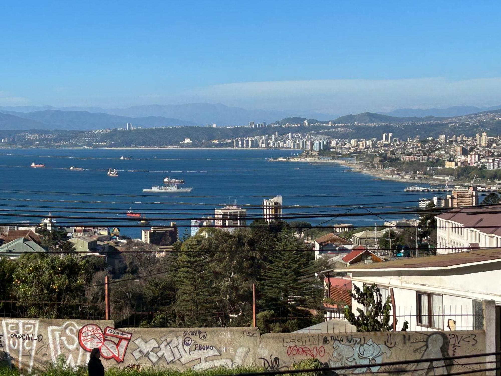 Hotel Faro Azul Valparaiso Cerro Alegre Екстер'єр фото